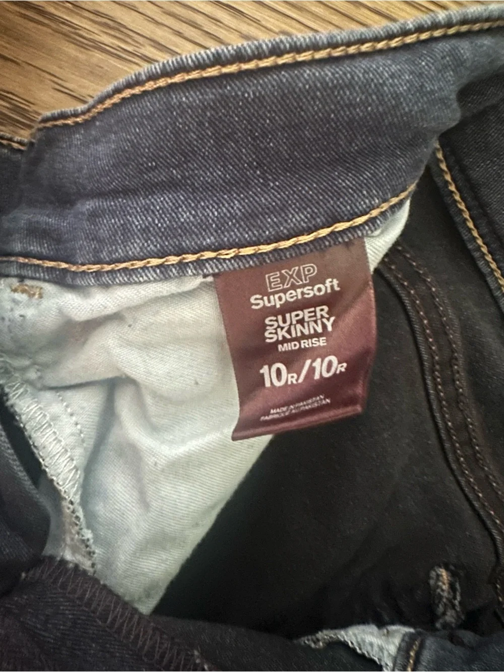Express Dark Blue Skinny Jeans